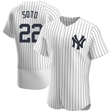 Juan Soto Men's New York Yankees Authentic Home Jersey - White