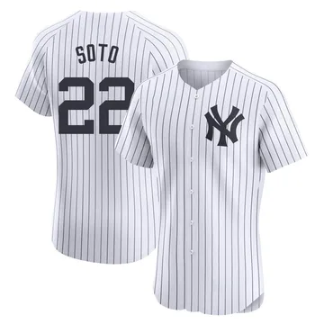 Juan Soto Men's New York Yankees Elite Home Jersey - White