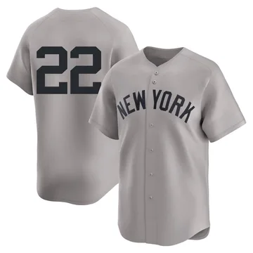 Juan Soto Men's New York Yankees Limited Away 2nd Jersey - Gray