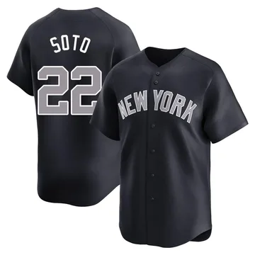 Juan Soto Youth New York Yankees Limited Alternate Jersey - Navy