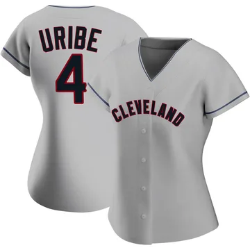 Juan Uribe Women's Cleveland Guardians Authentic Road Jersey - Gray