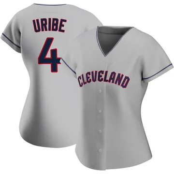 Juan Uribe Women's Cleveland Guardians Authentic Road Jersey - Gray