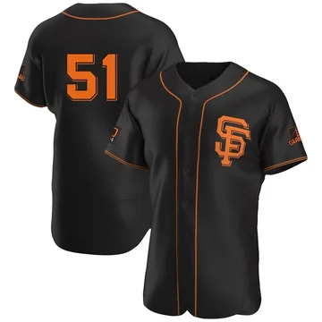 Jung Hoo Lee Men's San Francisco Giants Authentic Alternate Jersey - Black