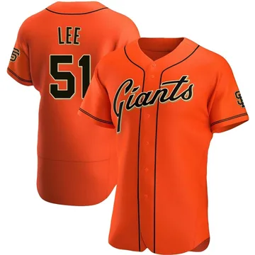 Jung Hoo Lee Men's San Francisco Giants Authentic Alternate Jersey - Orange