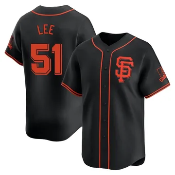 Jung Hoo Lee Men's San Francisco Giants Limited Alternate Jersey - Black