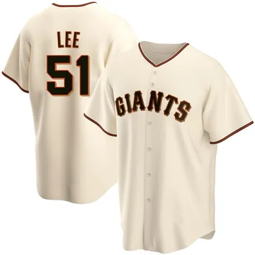 Jung Hoo Lee Men's San Francisco Giants Replica Home Jersey - Cream