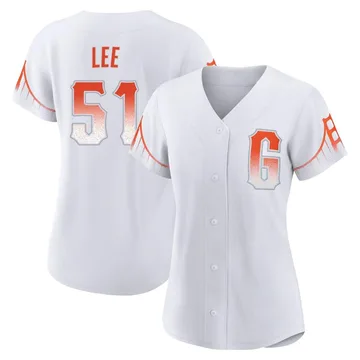 Jung Hoo Lee Women's San Francisco Giants Authentic 2021 City Connect Jersey - White