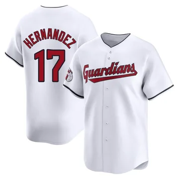 Keith Hernandez Men's Cleveland Guardians Limited Home Jersey - White