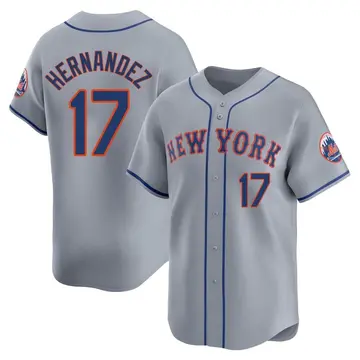 Keith Hernandez Men's New York Mets Limited Away Jersey - Gray