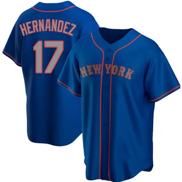Keith Hernandez Men's New York Mets Replica Alternate Road Jersey - Royal