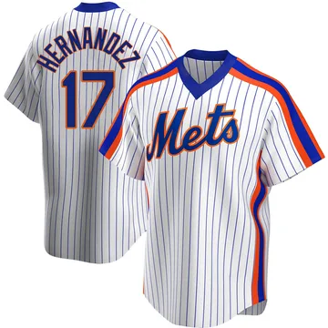 Keith Hernandez Men's New York Mets Replica Home Cooperstown Collection Jersey - White