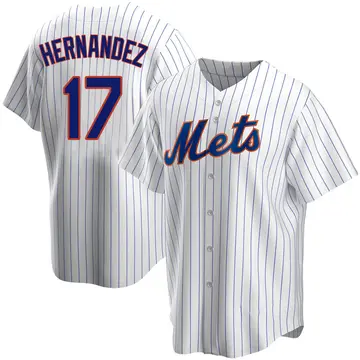 Keith Hernandez Men's New York Mets Replica Home Jersey - White