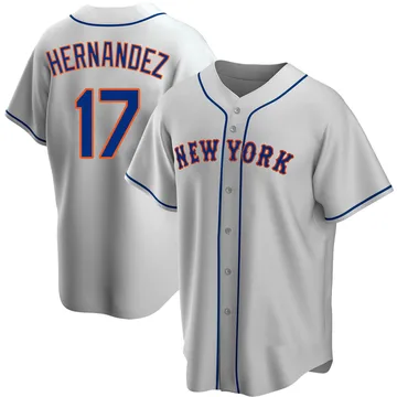 Keith Hernandez Men's New York Mets Replica Road Jersey - Gray