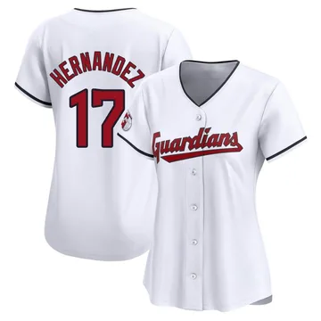 Keith Hernandez Women's Cleveland Guardians Limited Home Jersey - White