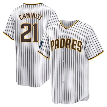 Ken Caminiti Men's San Diego Padres Replica 2024 World Tour Seoul Series Home Jersey - White