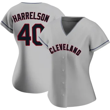 Ken Harrelson Women's Cleveland Guardians Authentic Road Jersey - Gray