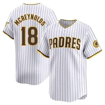 Kevin Mcreynolds Men's San Diego Padres Limited Home Jersey - White