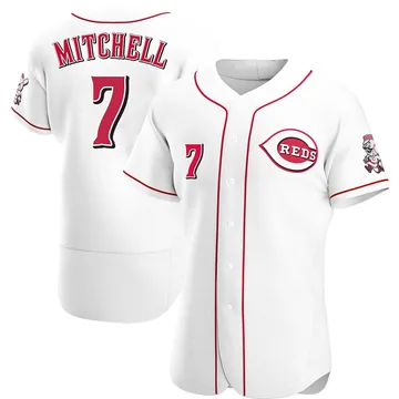 Kevin Mitchell Men's Cincinnati Reds Authentic Home Jersey - White