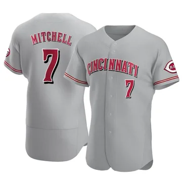 Kevin Mitchell Men's Cincinnati Reds Authentic Road Jersey - Gray