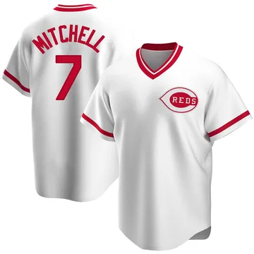 Kevin Mitchell Men's Cincinnati Reds Replica Home Cooperstown Collection Jersey - White