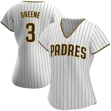 Khalil Greene Women's San Diego Padres Replica Home Jersey - White/Brown