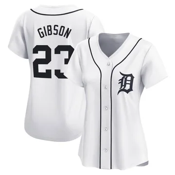 Kirk Gibson Women's Detroit Tigers Limited Home Jersey - White