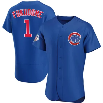 Kosuke Fukudome Men's Chicago Cubs Authentic Alternate Jersey - Royal