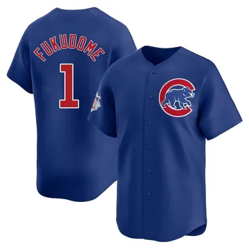 Kosuke Fukudome Men's Chicago Cubs Limited Alternate Jersey - Royal