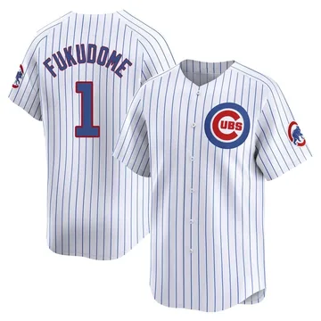 Kosuke Fukudome Men's Chicago Cubs Limited Home Jersey - White