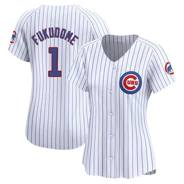 Kosuke Fukudome Women's Chicago Cubs Limited Home Jersey - White