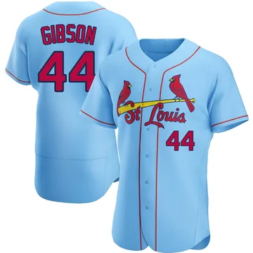 Kyle Gibson Men's St. Louis Cardinals Authentic Alternate Jersey - Light Blue