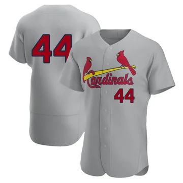 Kyle Gibson Men's St. Louis Cardinals Authentic Road Jersey - Gray