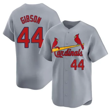 Kyle Gibson Men's St. Louis Cardinals Limited Away Jersey - Gray