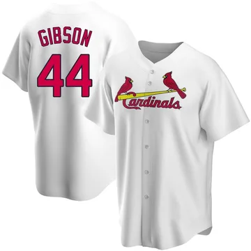 Kyle Gibson Men's St. Louis Cardinals Replica Home Jersey - White