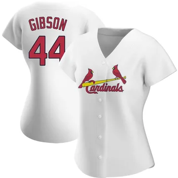 Kyle Gibson Women's St. Louis Cardinals Authentic Home Jersey - White