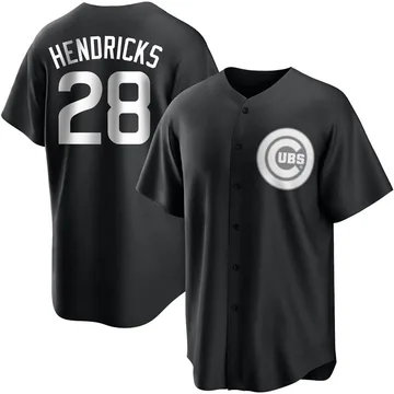 Kyle Hendricks Youth Chicago Cubs Replica Jersey - Black/White