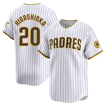 Kyle Higashioka Men's San Diego Padres Limited Home Jersey - White