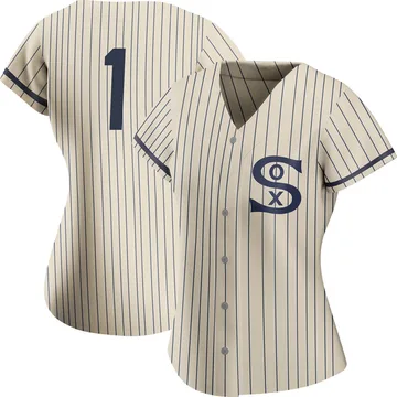 Lance Johnson Women's Chicago White Sox Authentic 2021 Field of Dreams Jersey - Cream