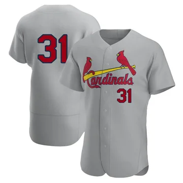 Lance Lynn Men's St. Louis Cardinals Authentic Road Jersey - Gray