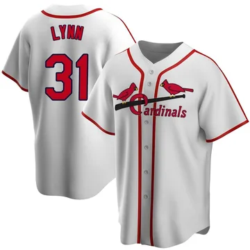 Lance Lynn Men's St. Louis Cardinals Home Cooperstown Collection Jersey - White