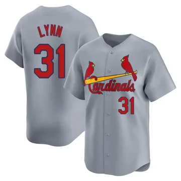 Lance Lynn Men's St. Louis Cardinals Limited Away Jersey - Gray