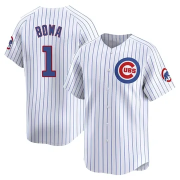 Larry Bowa Men's Chicago Cubs Limited Home Jersey - White