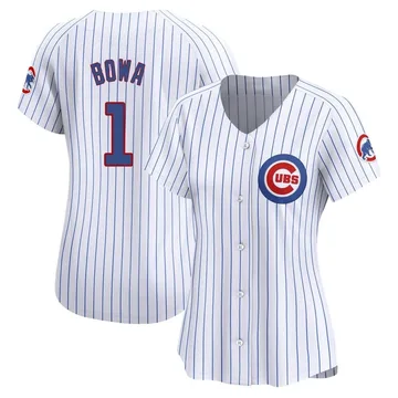 Larry Bowa Women's Chicago Cubs Limited Home Jersey - White