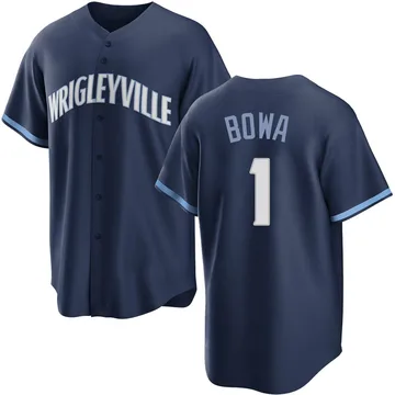 Larry Bowa Youth Chicago Cubs Replica 2021 City Connect Jersey - Navy