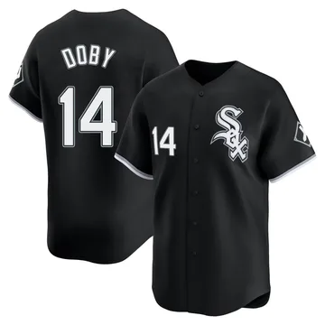 Larry Doby Men's Chicago White Sox Limited Alternate Jersey - Black