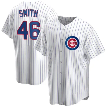 Lee Smith Men's Chicago Cubs Replica Home Jersey - White