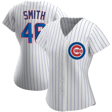 Lee Smith Women's Chicago Cubs Authentic Home Jersey - White