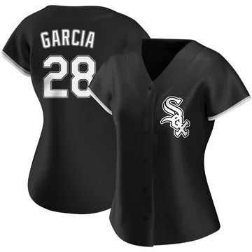 Leury Garcia Women's Chicago White Sox Authentic Alternate Jersey - Black