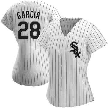 Leury Garcia Women's Chicago White Sox Authentic Home Jersey - White