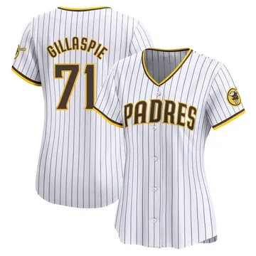 Logan Gillaspie Women's San Diego Padres Limited Home Jersey - White